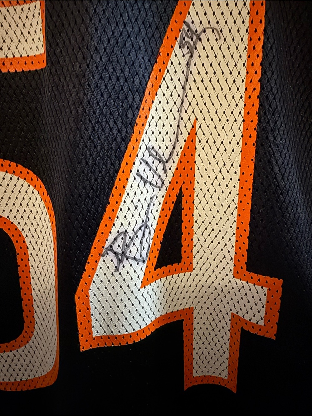 Signed Autographed Vintage Retired Denver Bronco’s Football Jersey Collectible - Picture 3 of 13